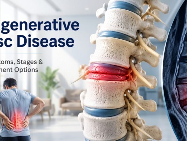 Degenerative Disc Disease symptoms stages and non-surgical treatment options with spine MRI and lumbar disc degeneration