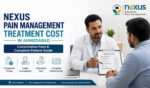 Doctor explaining Nexus pain management treatment cost and consultation fees to a patient in Ahmedabad with a transparent treatment plan.