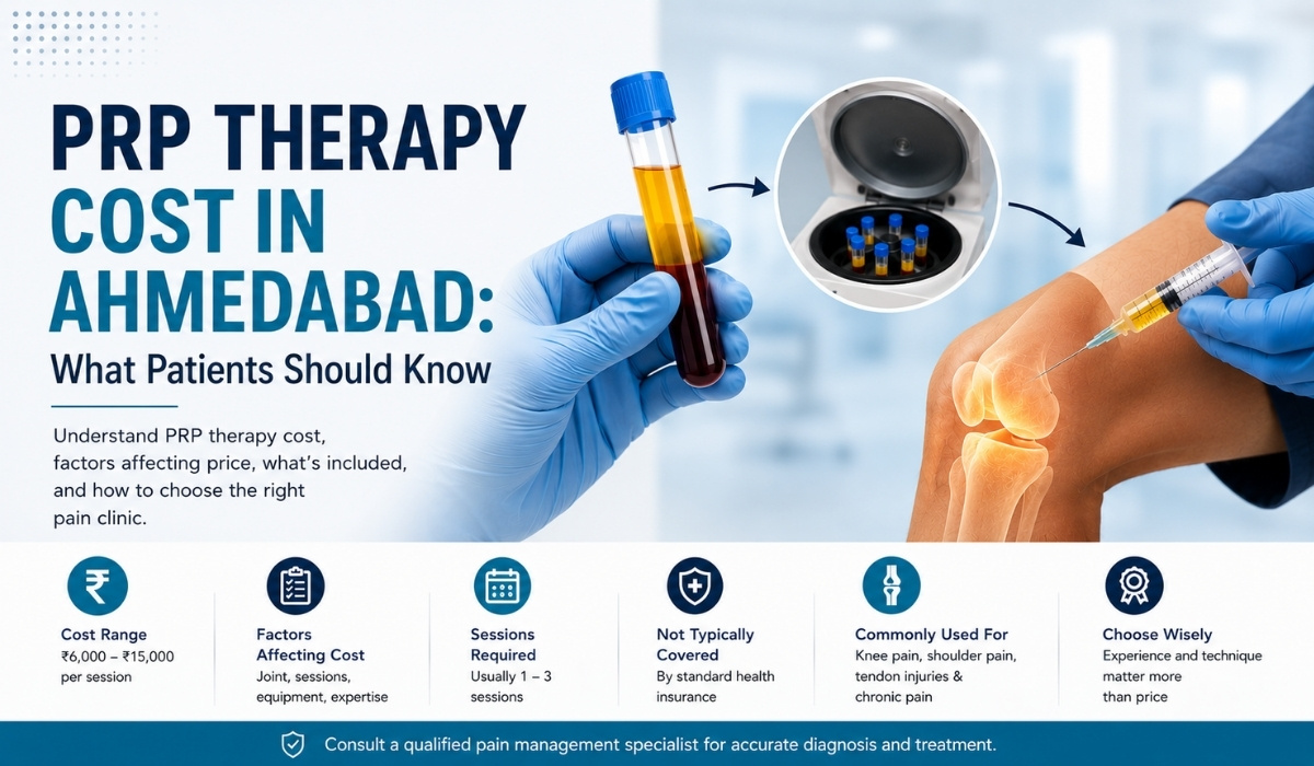 PRP theraphy - Nexus Pain Managment ahemdabad