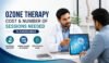 Doctor explaining ozone therapy treatment cost and number of sessions for pain management in Ahmedabad