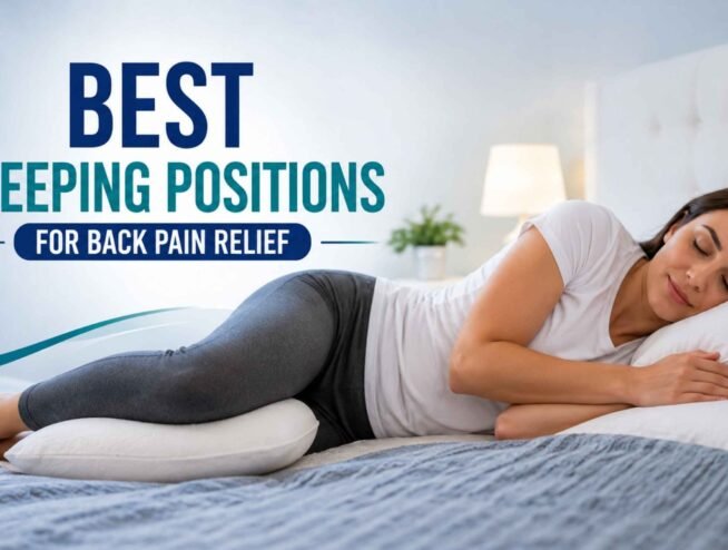 Best Sleeping Poistions for Back Pain Relief